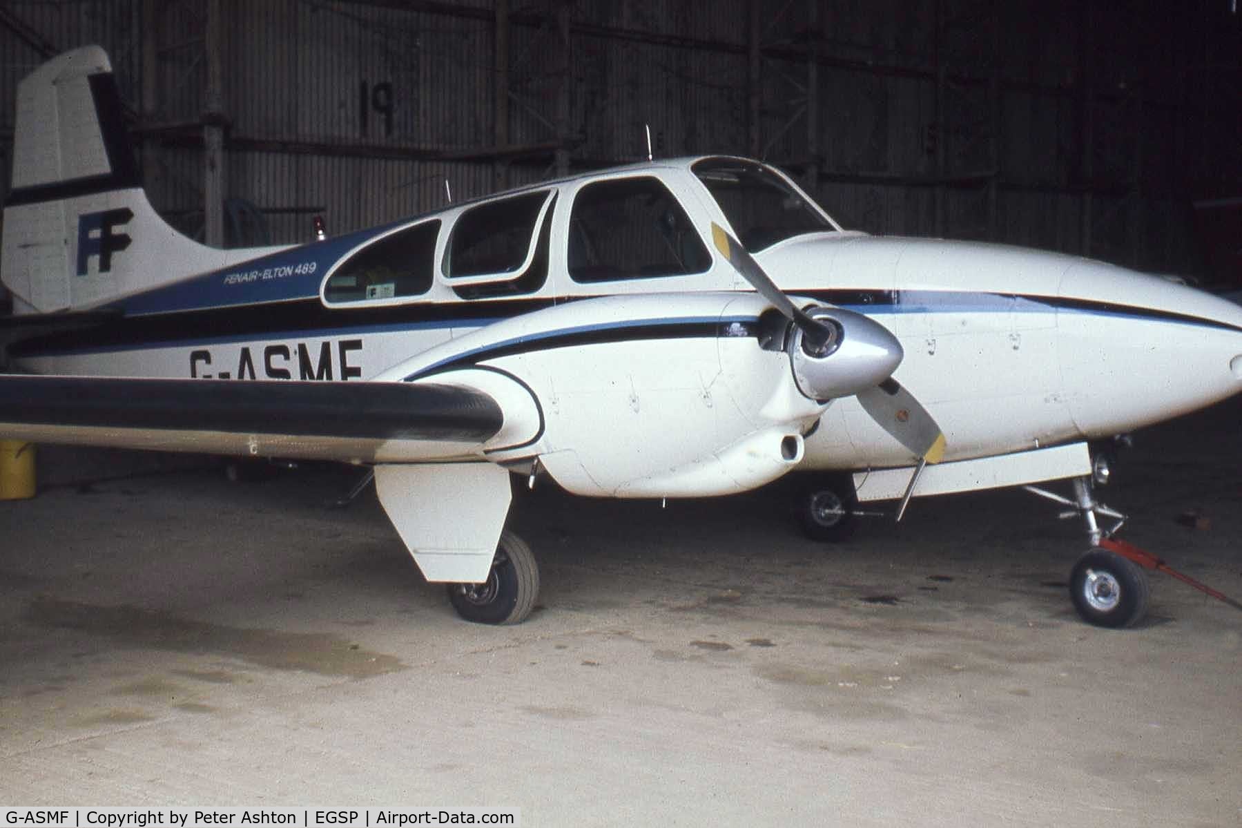 G-ASMF, 1964 Beech D95A Travel Air C/N TD-565, Travel Air
