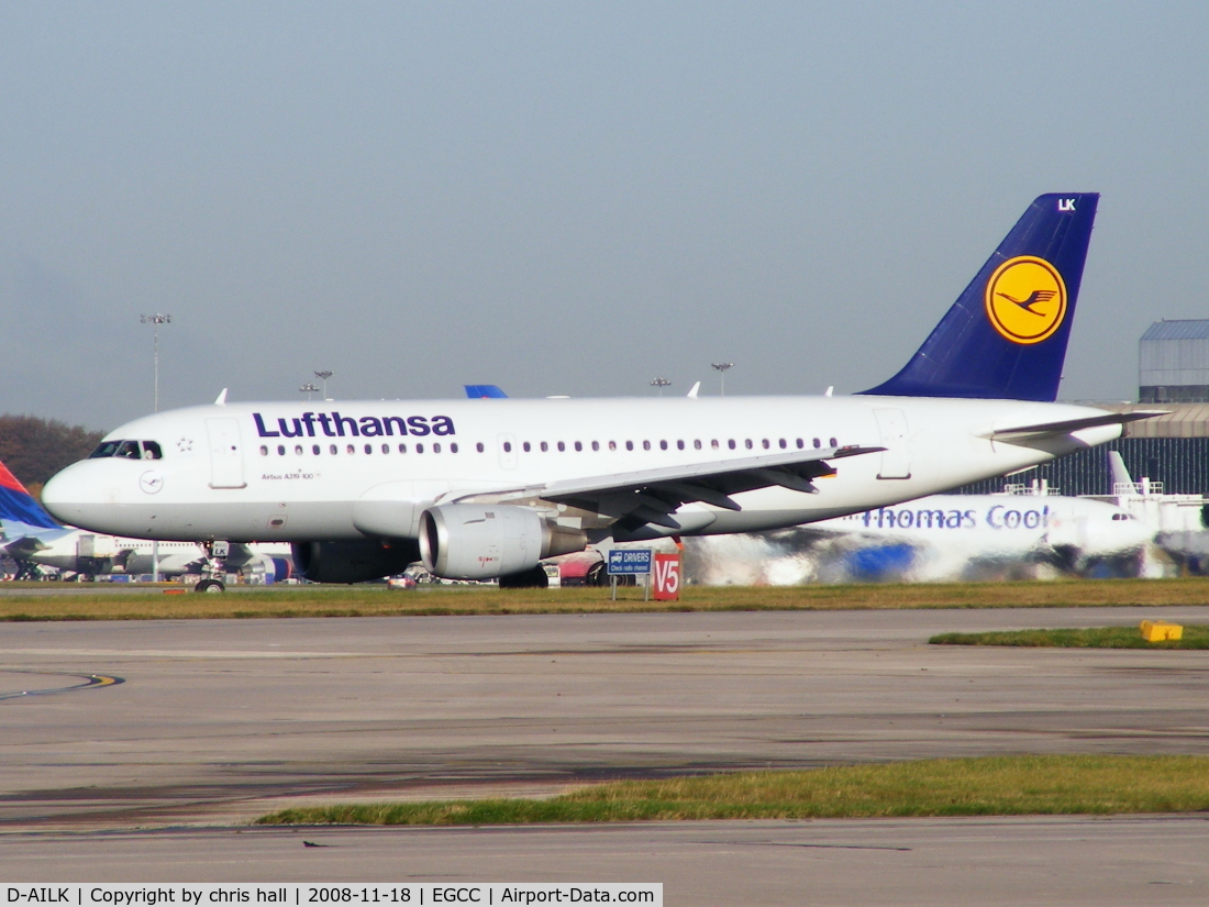 D-AILK, 1997 Airbus A319-114 C/N 679, Lufthansa