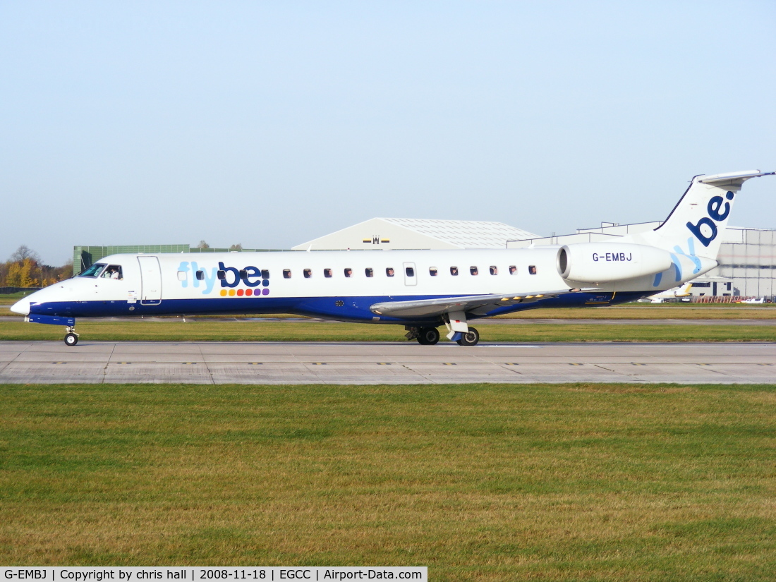 G-EMBJ, 1999 Embraer ERJ-145EU (EMB-145EU) C/N 145134, flybe