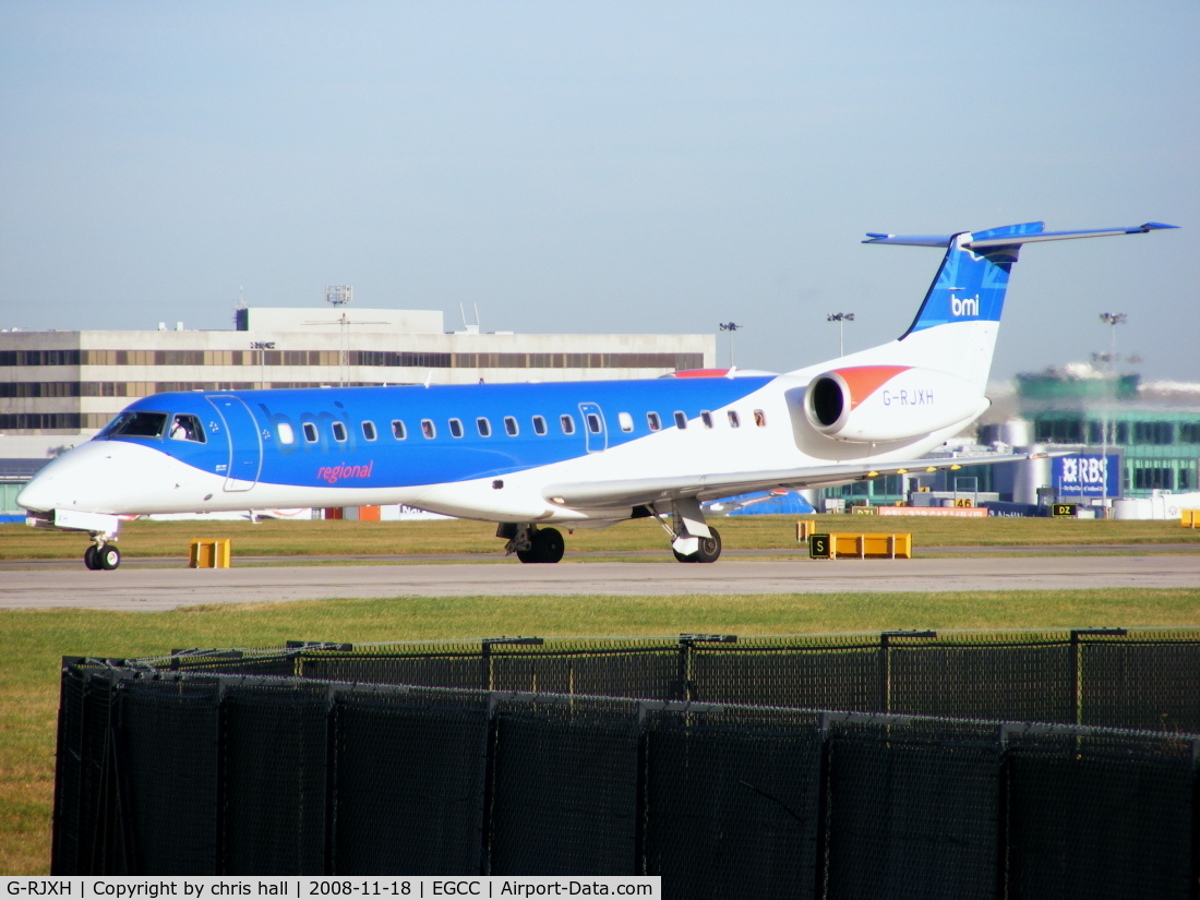 G-RJXH, 2001 Embraer EMB-145EP (ERJ-145EP) C/N 145442, BMI Regional