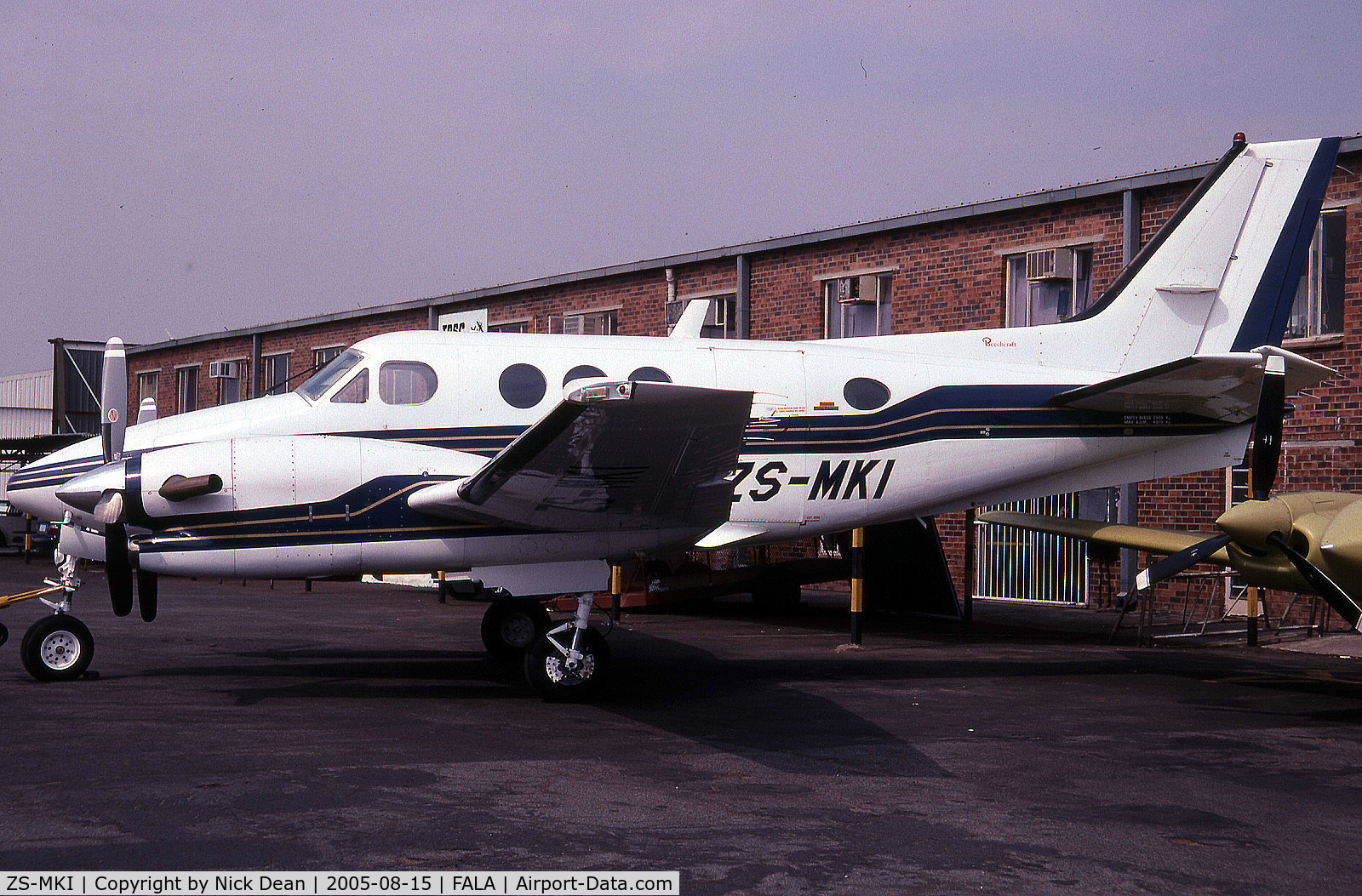 ZS-MKI, 1985 Beech C90A King Air King Air C/N LJ-1099, /