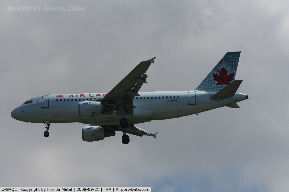 C-GAQL, 1997 Airbus A319-114 C/N 732, Air Canada A319