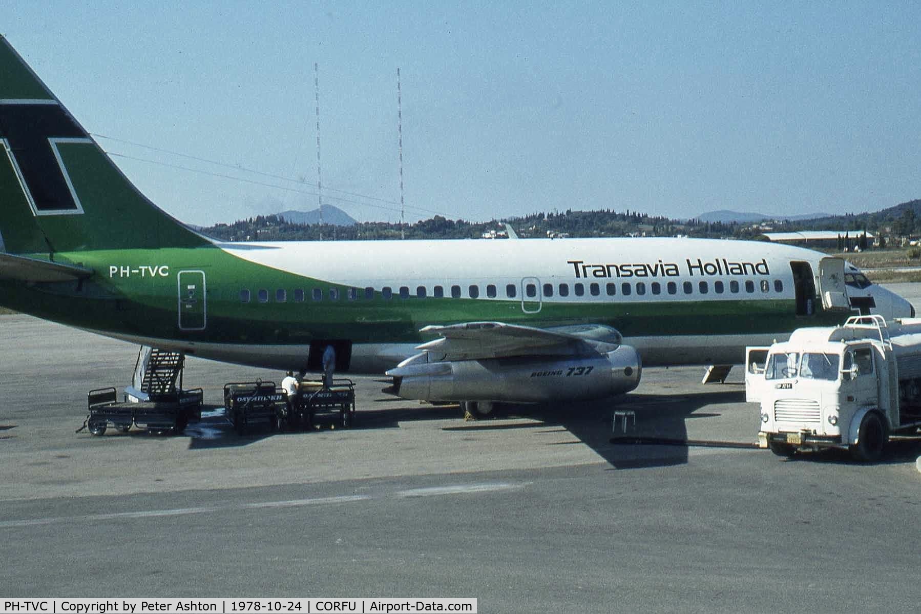 PH-TVC, 1974 Boeing 737-2K2C C/N 20836, Transavia (Leased to Britannia) Boeing 737-2K2C