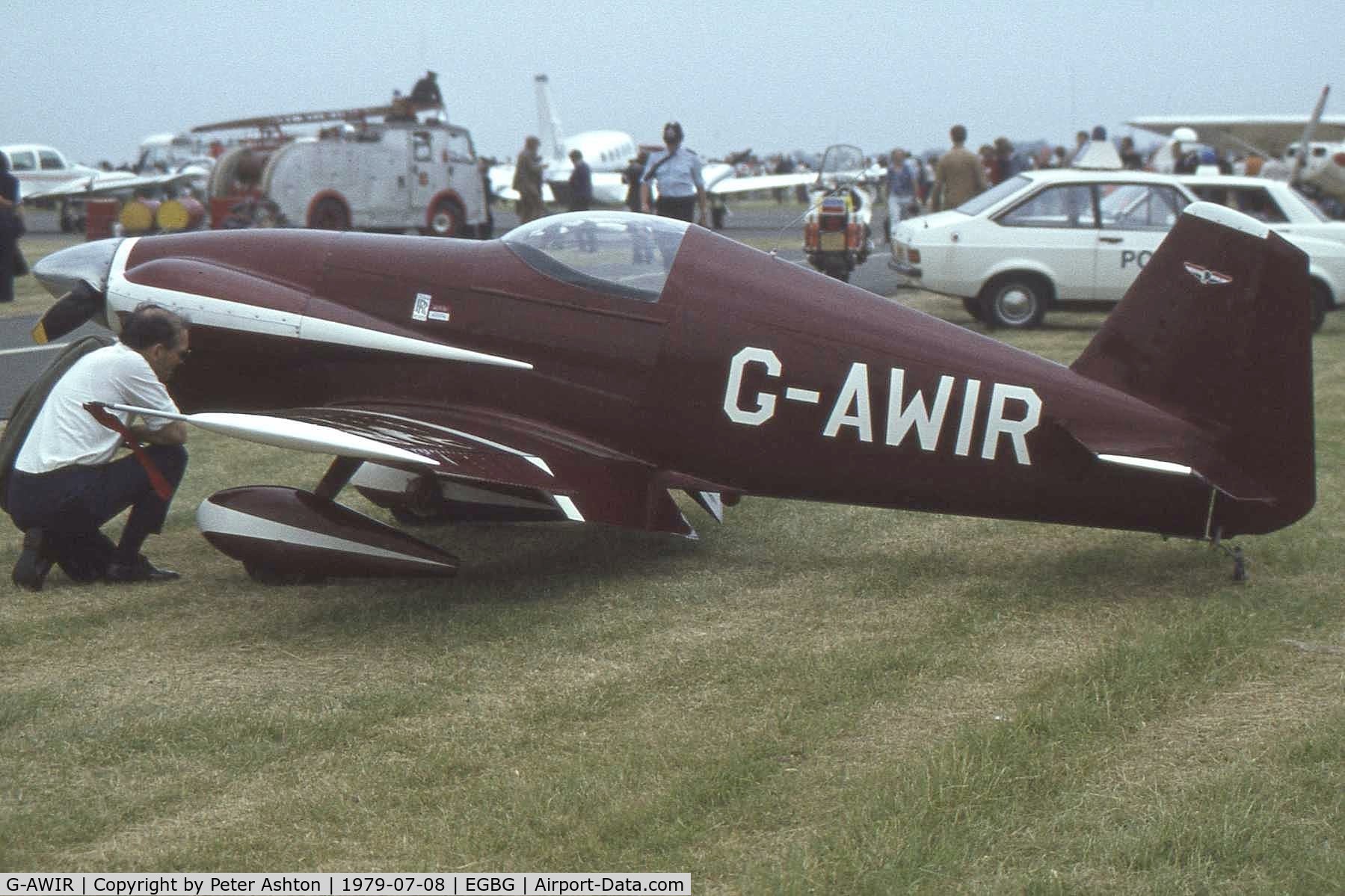 G-AWIR, 1973 Mustang Aeronautics Midget Mustang MM-1 C/N PFA 1315, PFA Rally 1979
