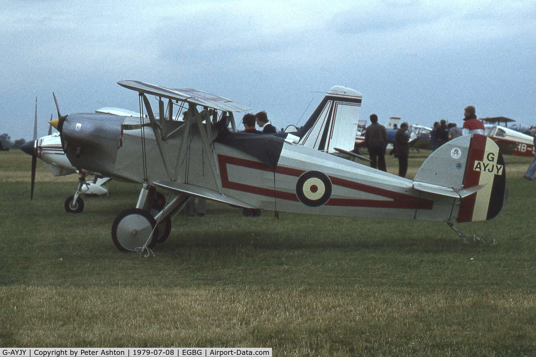 G-AYJY, 1975 Isaacs Fury II C/N PFA 1373, PFA Rally 1979