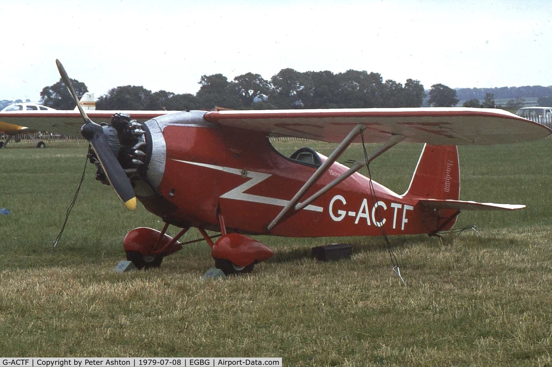 G-ACTF, 1932 Comper CLA-7 Swift C/N S32/9, PFA Rally 1979