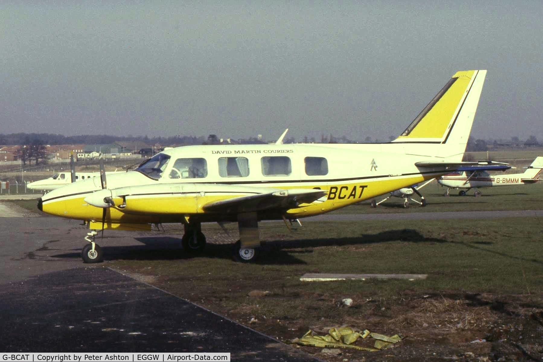 G-BCAT, 1974 Piper PA-31-310 Navajo Navajo C/N 31-7401222, Turbo Navajo