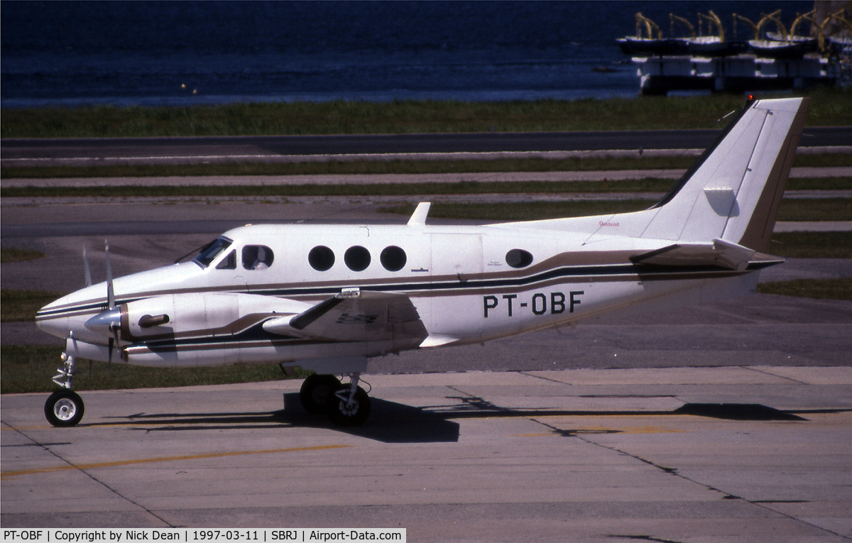PT-OBF, 1989 Beech C90A King Air King Air C/N LJ-1224, Currently registered F-GIDL