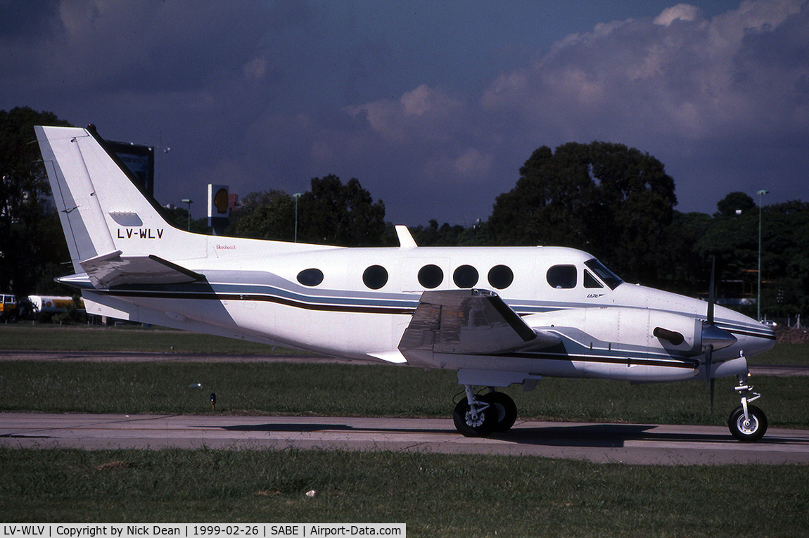 LV-WLV, 1991 Beech C90A King Air King Air C/N LJ-1287, Currently N718MB