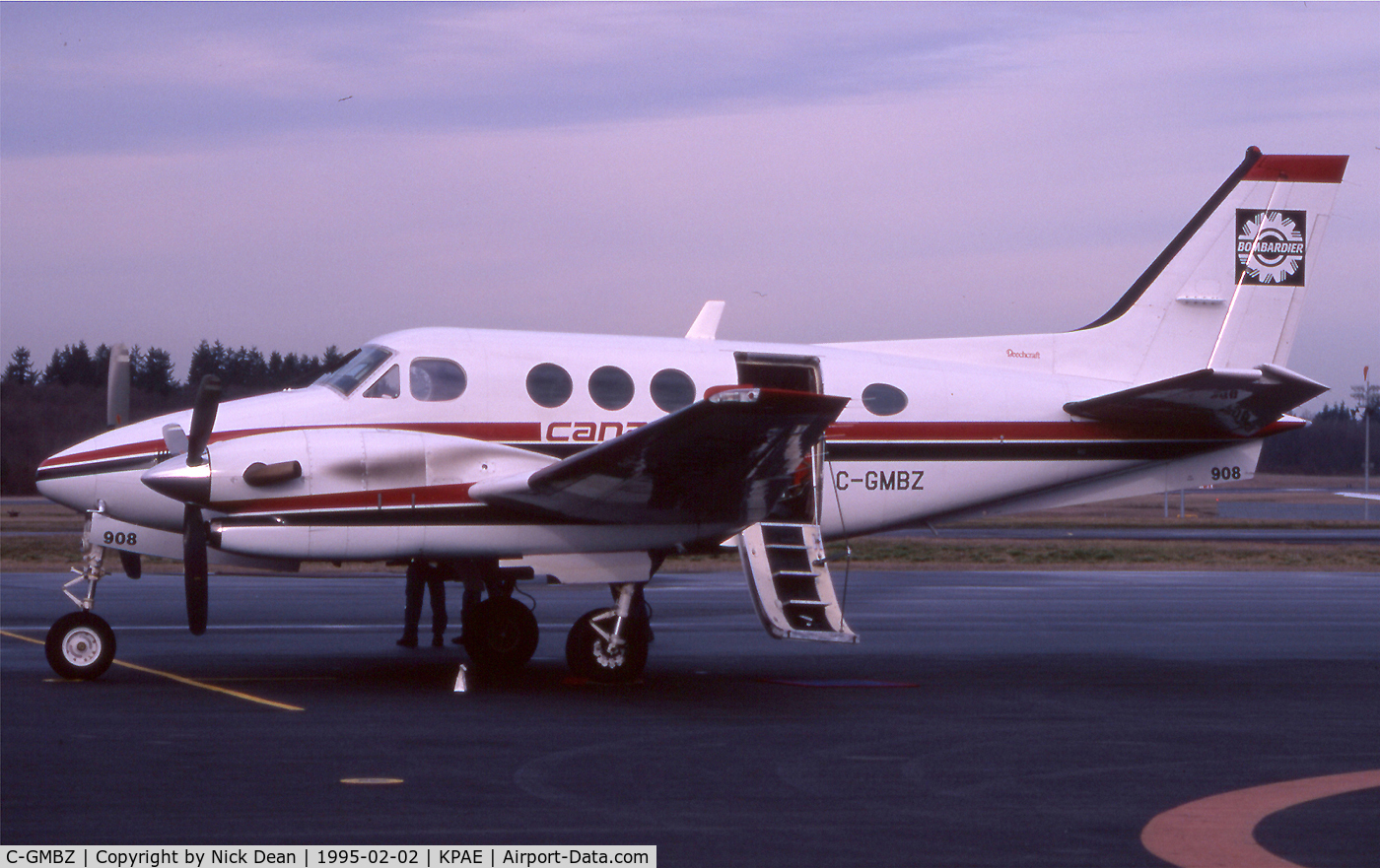 C-GMBZ, 1992 Beech C90B King Air C/N LJ-1319, Currently N719EA