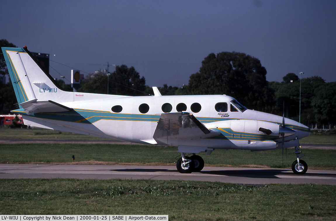LV-WIU, 1994 Beech C90B King Air C/N LJ-1381, Currently N707FF