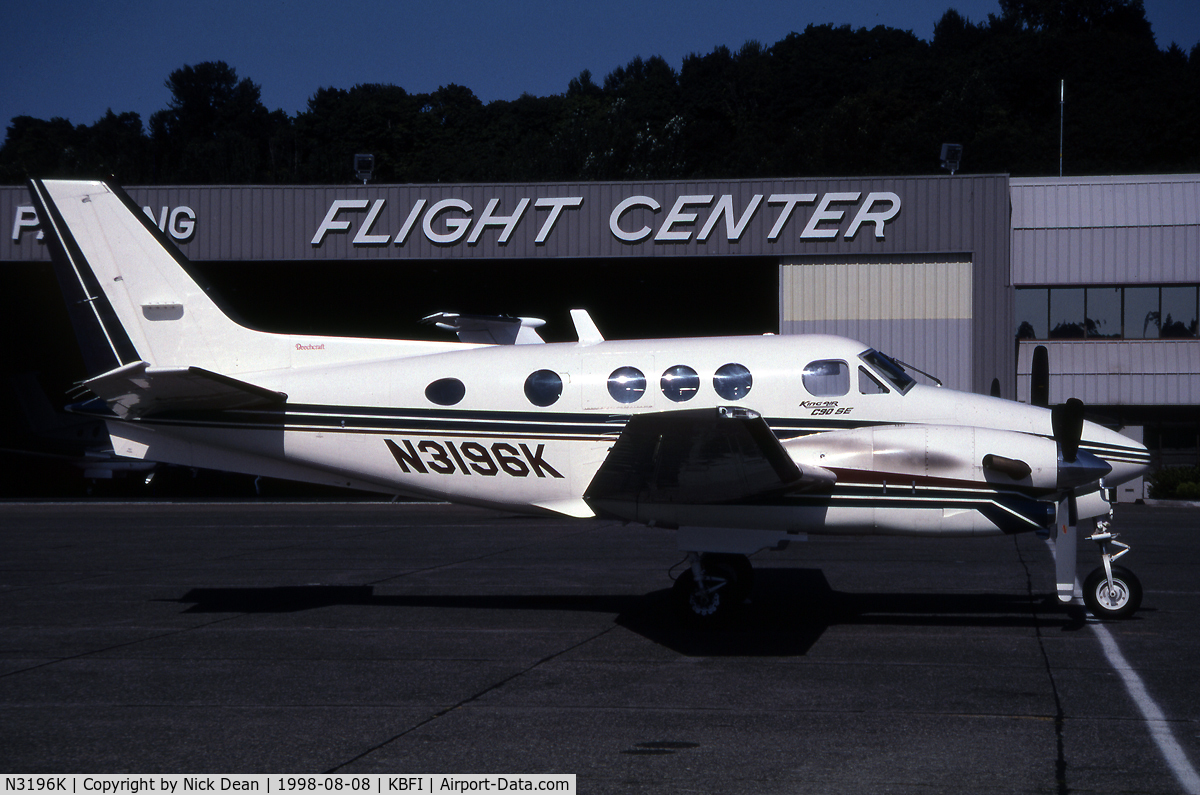 N3196K, 1994 Beech C90A King Air C/N LJ-1384, .