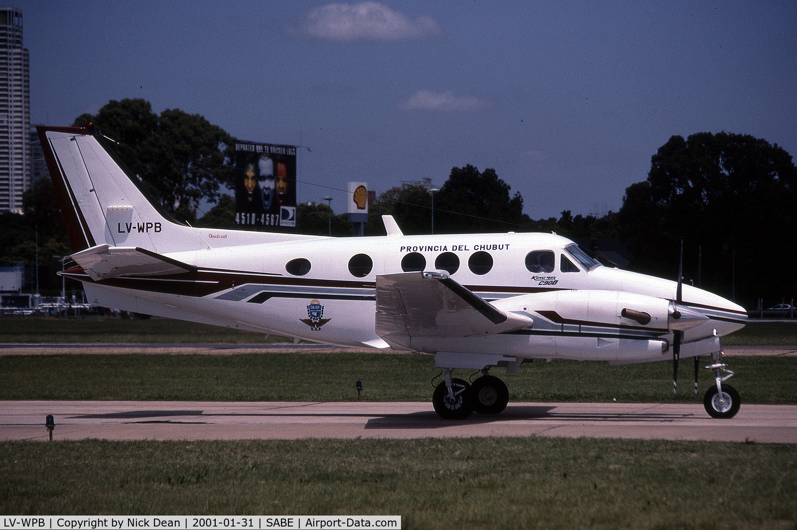 LV-WPB, 1995 Beech C90B King Air C/N LJ-1416, /