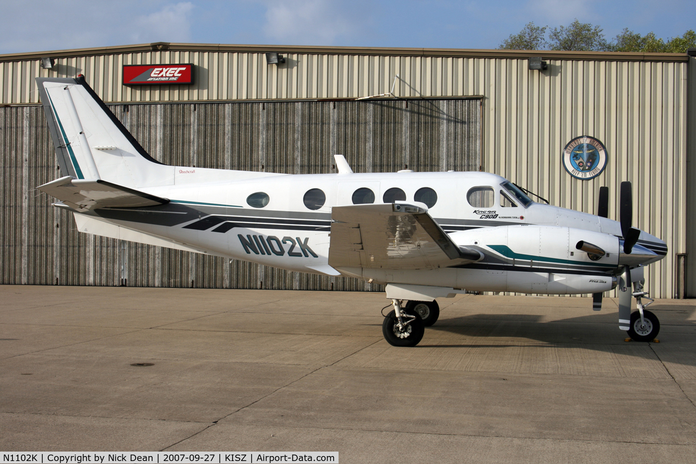 N1102K, 1997 Beech C90A King Air King Air C/N LJ-1465, /