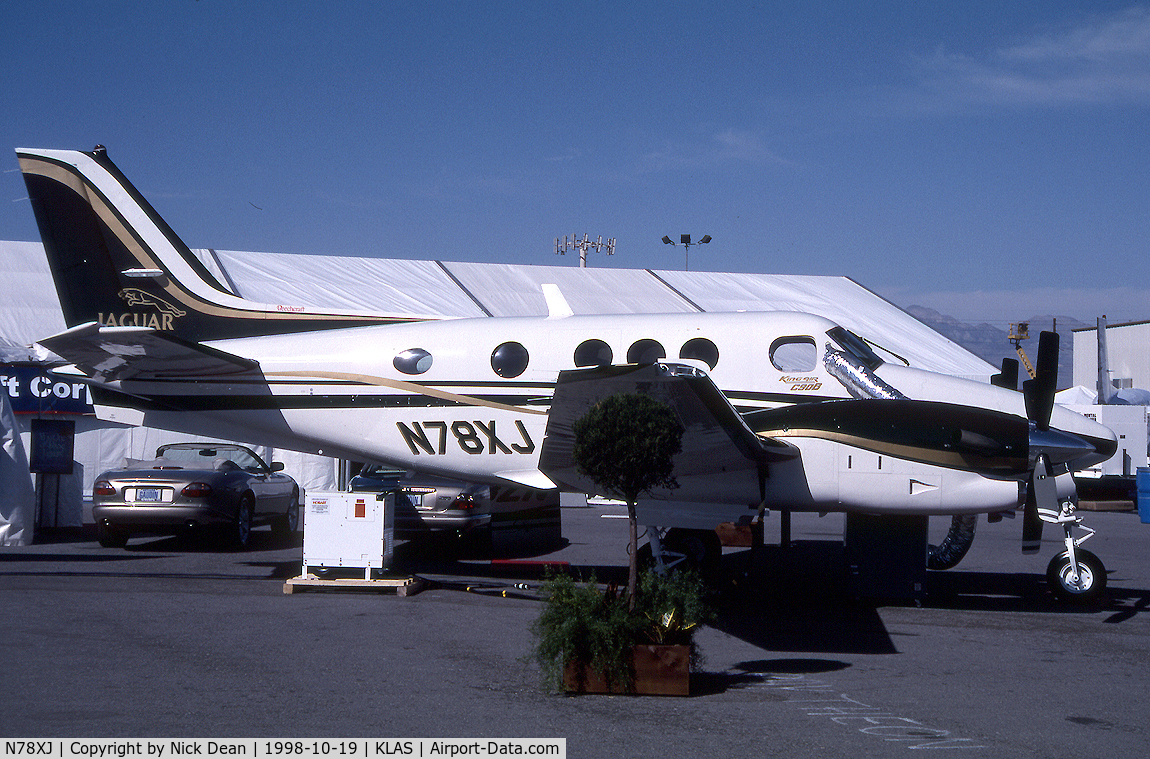 N78XJ, 1998 Raytheon Aircraft Company C90A C/N LJ-1524, /