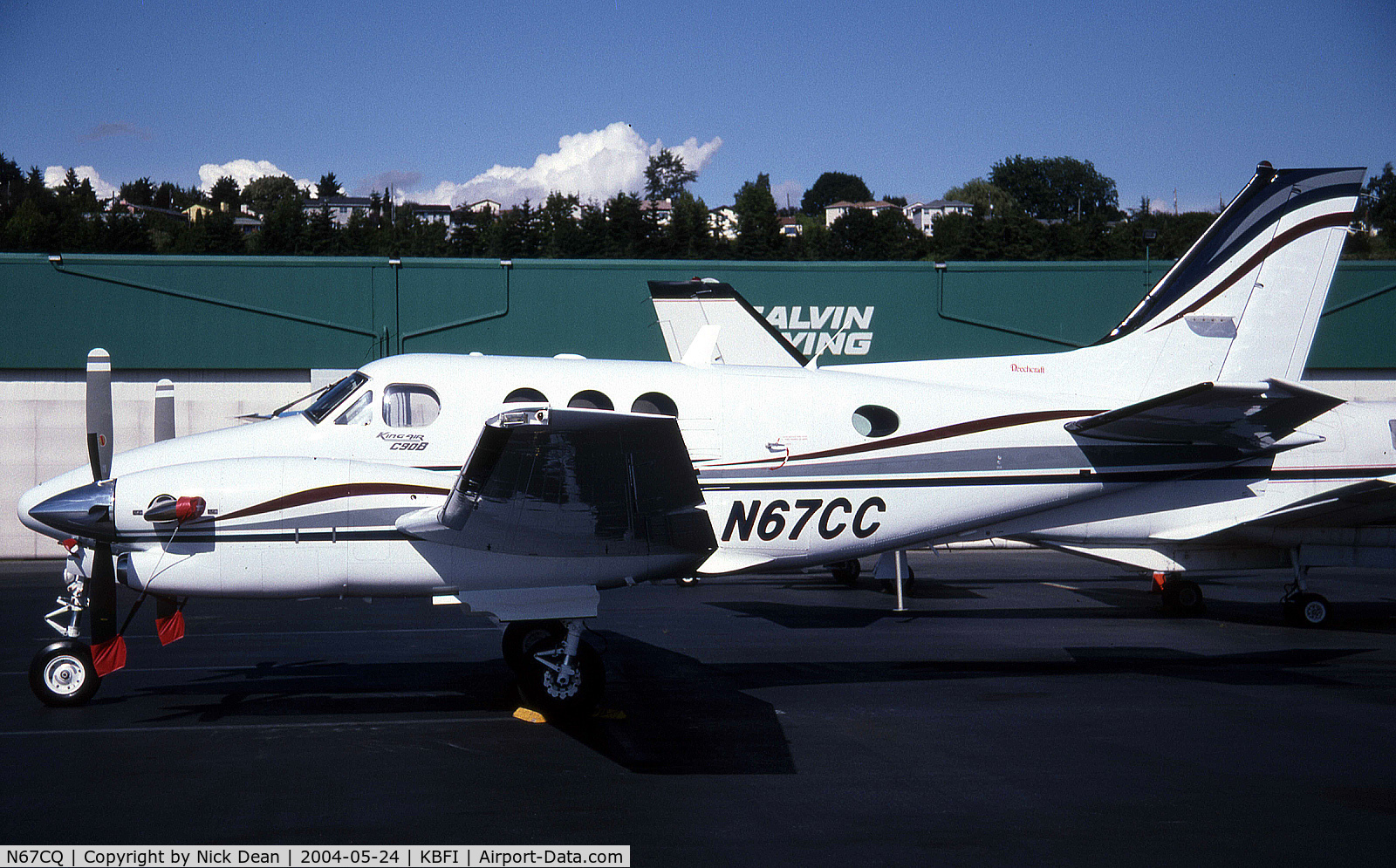 N67CQ, 2000 Raytheon Aircraft Company C90A C/N LJ-1619, Was N67CC when this was taken