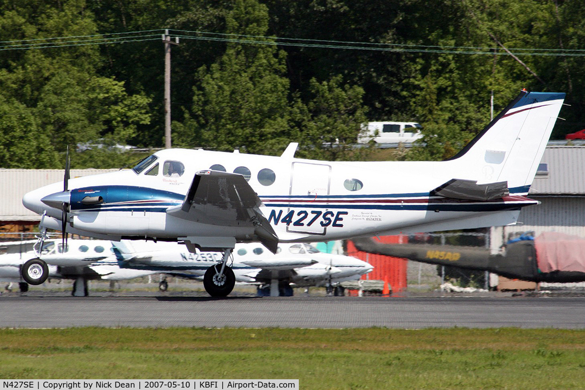 N427SE, Raytheon C90GT King Air C/N LJ-1797, /