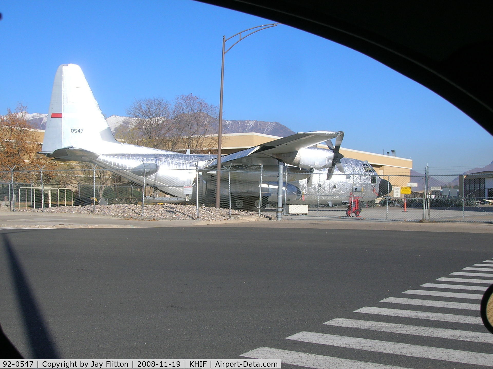92-0547, 1992 Lockheed C-130H Hercules C/N 382-5332, C-130 C/N 382-5332. Ready for paint following heavy maintenance at the Ogden Air Logistics Center, Hill AFB, Utah
