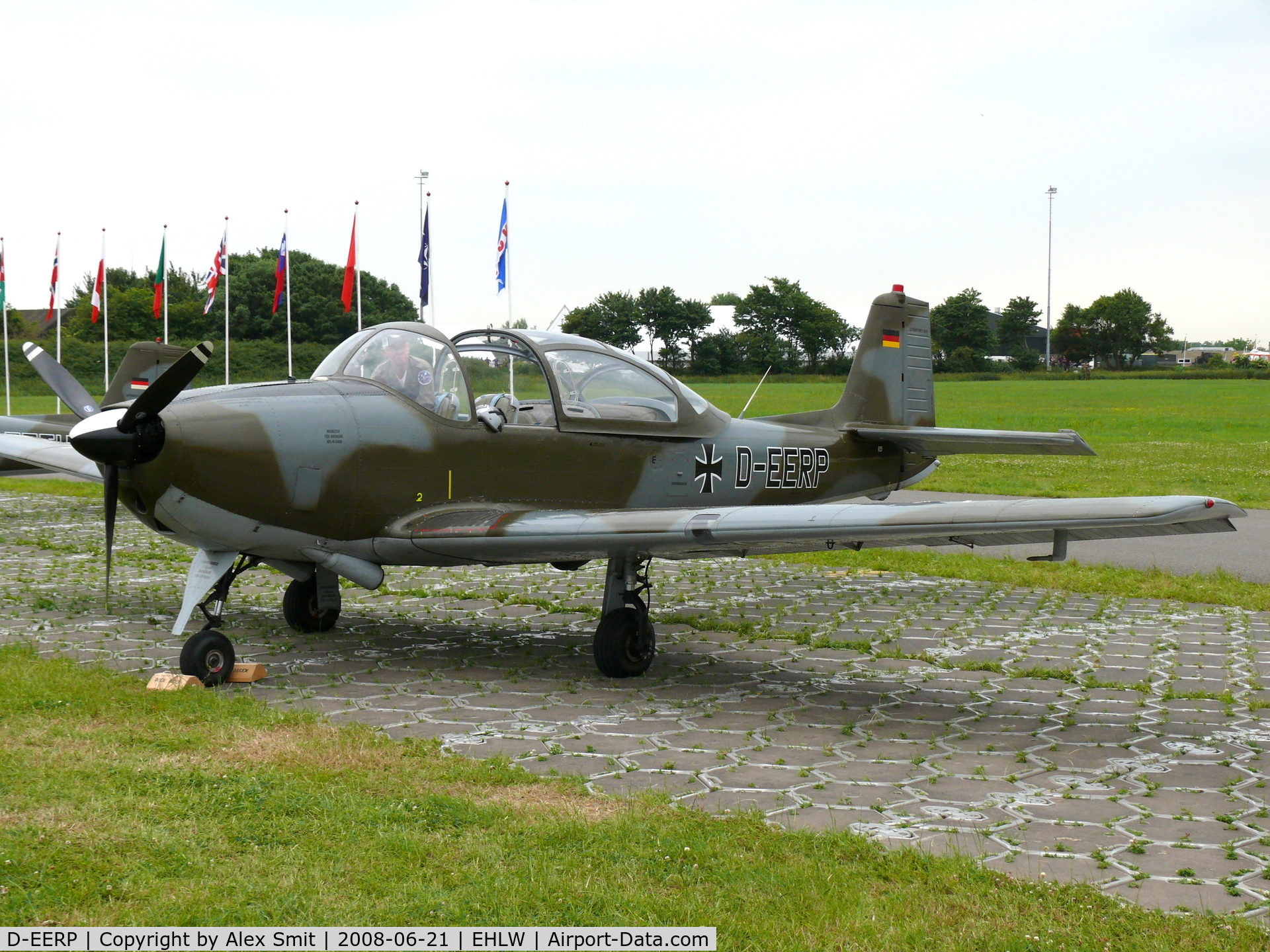 D-EERP, Focke-Wulf FWP-149D C/N 259, Piaggio P-149D D-EERP