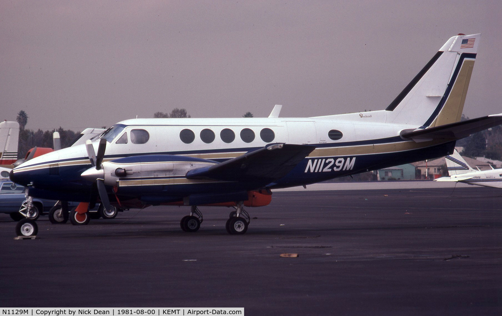 N1129M, 1973 Beech A100 King Air C/N B-164, King Air 100 C/N B-127