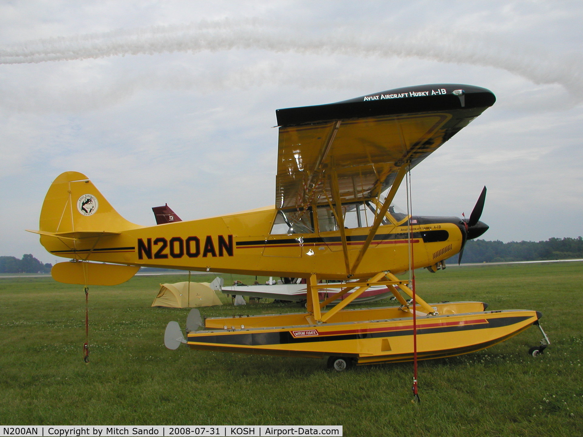N200AN, 2005 Aviat A-1B Husky C/N 2309, EAA AirVenture 2008.