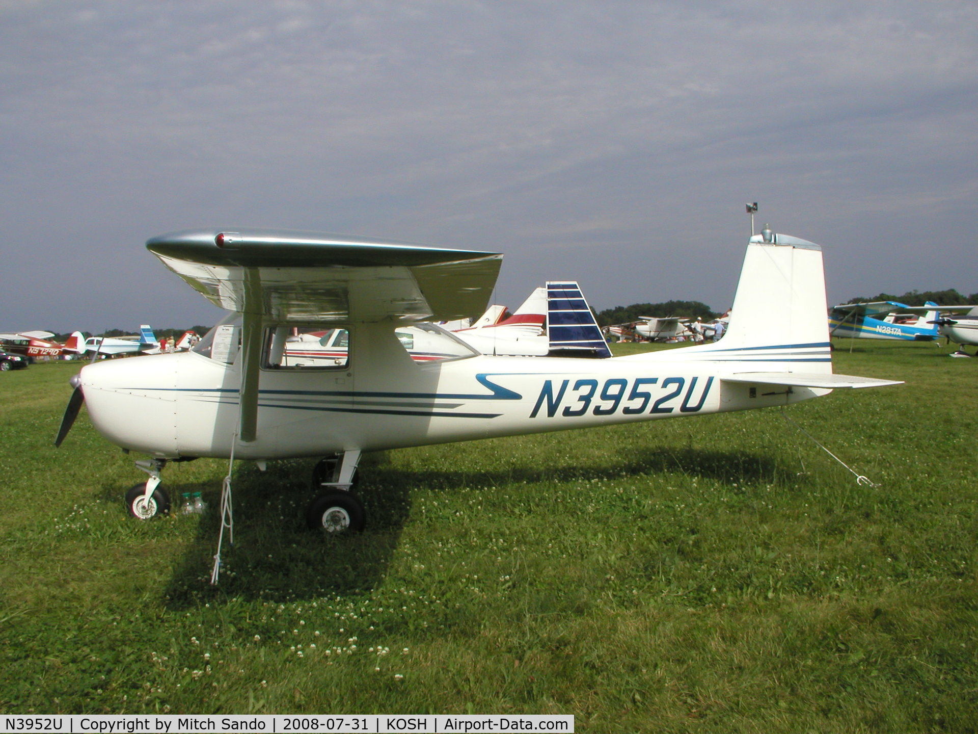 N3952U, 1965 Cessna 150E C/N 15061352, EAA AirVenture 2008.