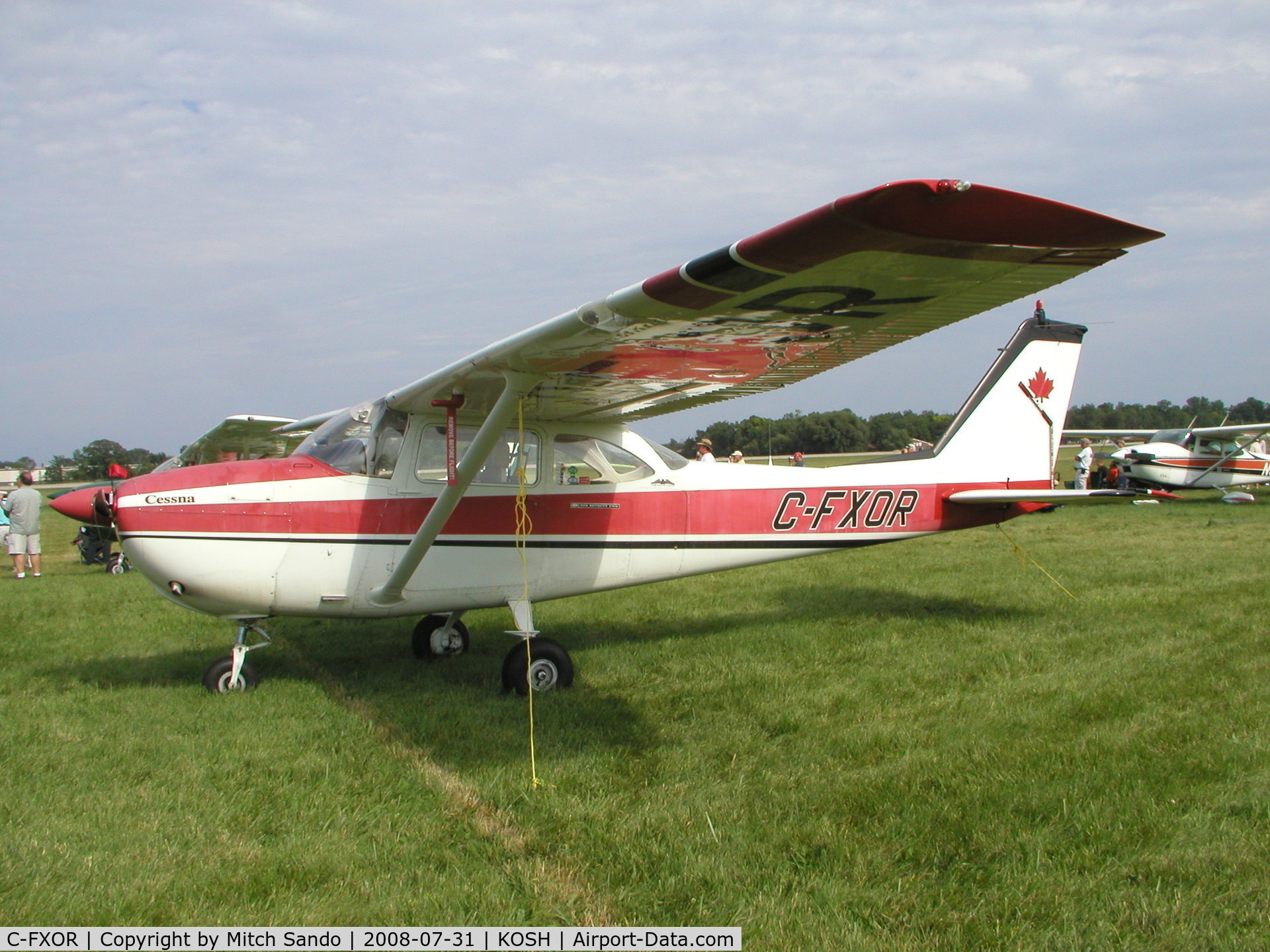 C-FXOR, 1963 Cessna 172E C/N 17250701, EAA AirVenture 2008.