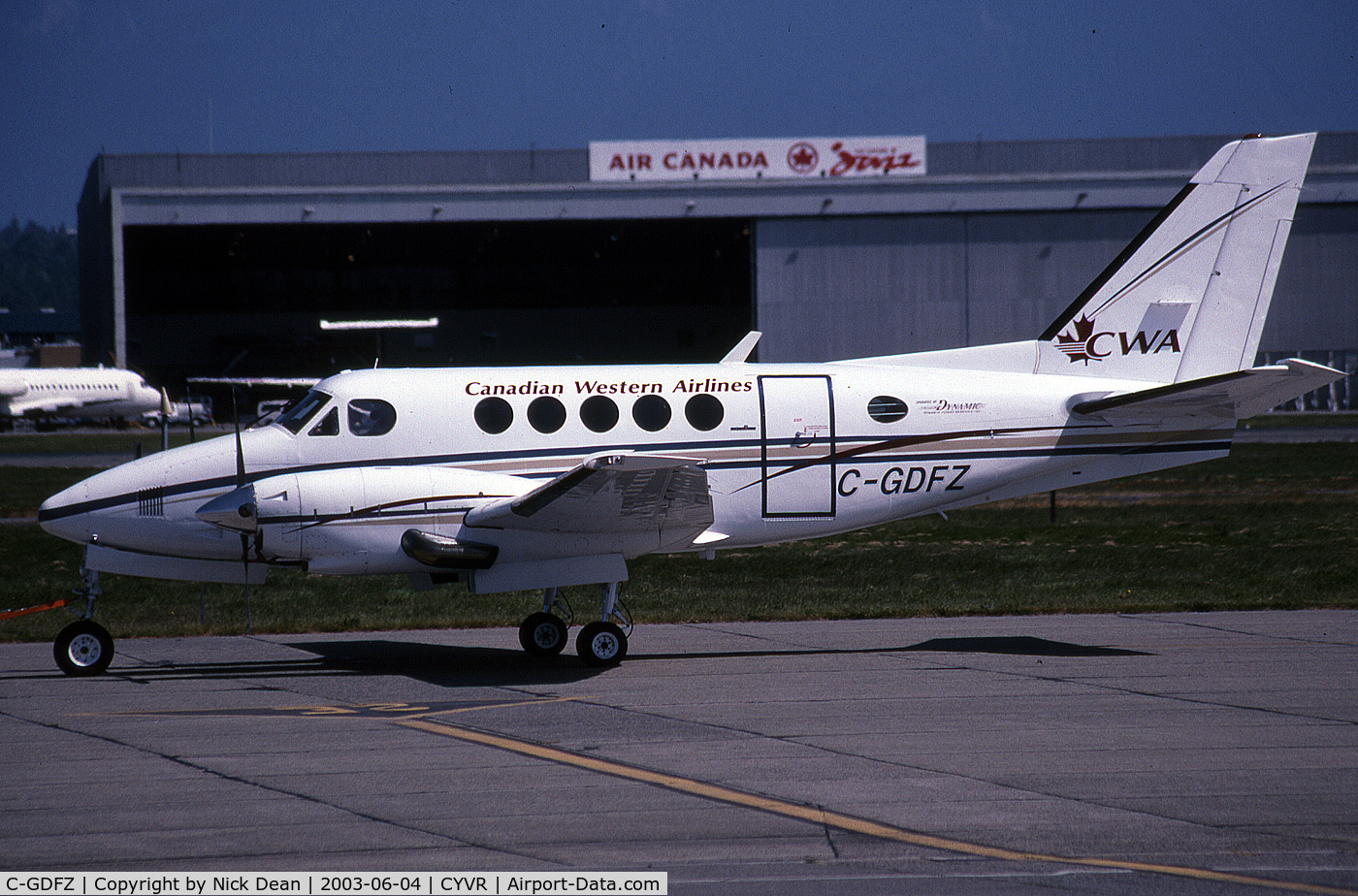 C-GDFZ, 1976 Beechcraft King Air B100 C/N BE-16, /