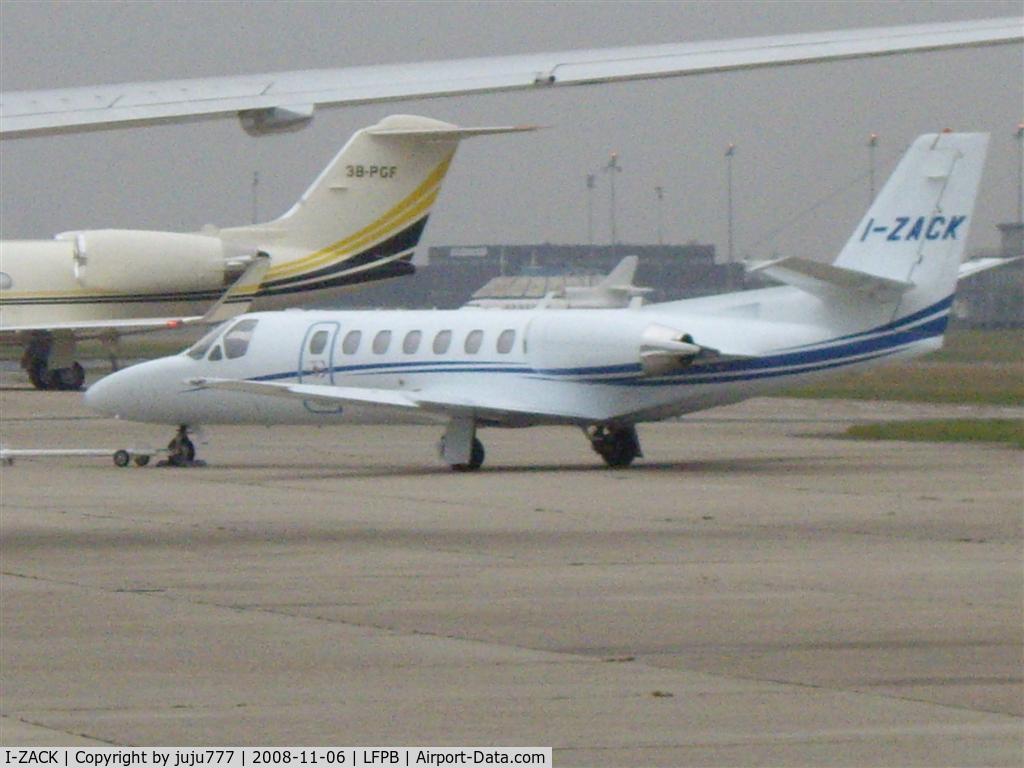 I-ZACK, 2007 Cessna 560 Citation Encore+ C/N 560-0767, on display at Le Bourget