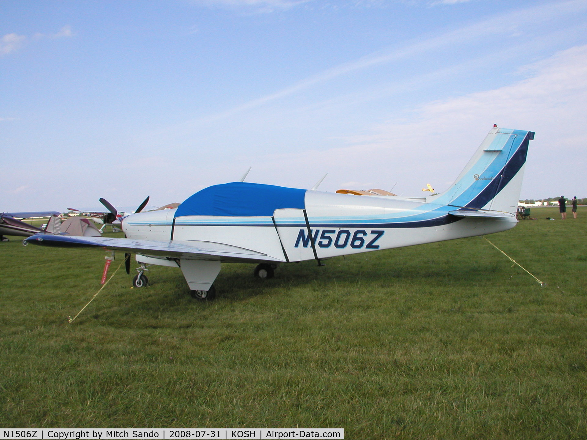 N1506Z, 1961 Beech 35-B33 Debonair C/N CD-395, EAA AirVenture 2008.