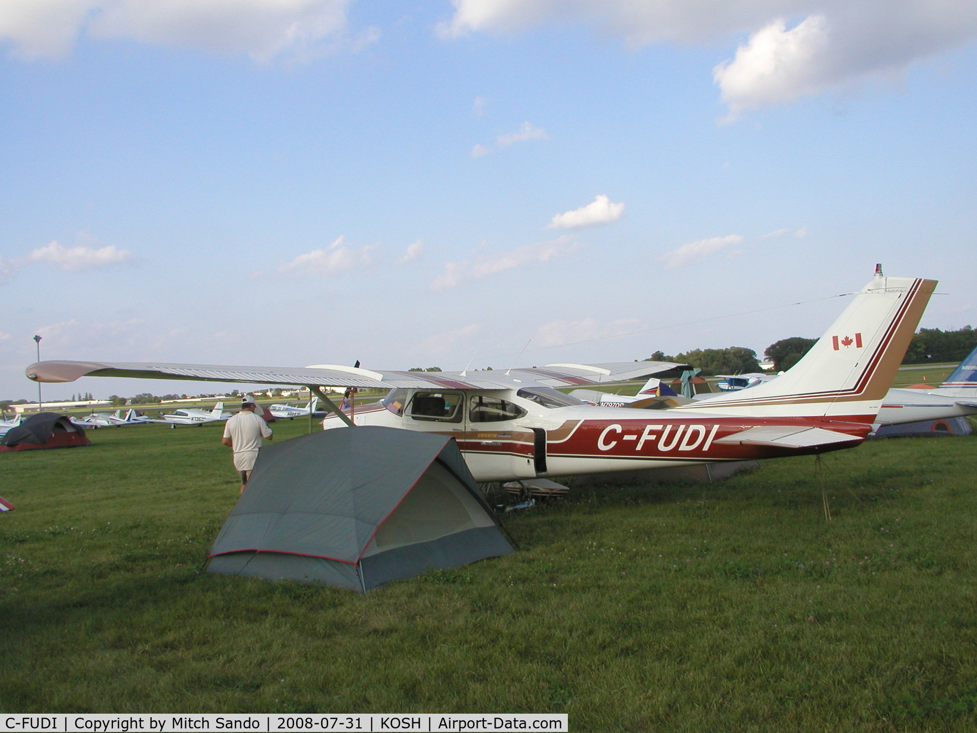 C-FUDI, 1966 Cessna 182J Skylane C/N 18256845, EAA AirVenture 2008.