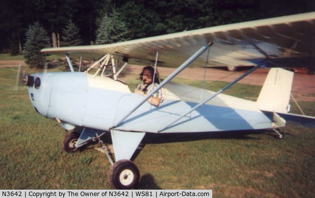 N3642, 1985 Corben Junior Ace C/N 6466, Getting ready to go to Lake of the Ozarks from WI