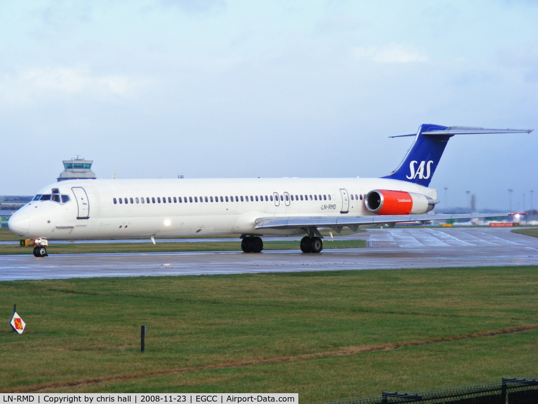 LN-RMD, 1987 McDonnell Douglas MD-82 (DC-9-82) C/N 49555, Scandinavian