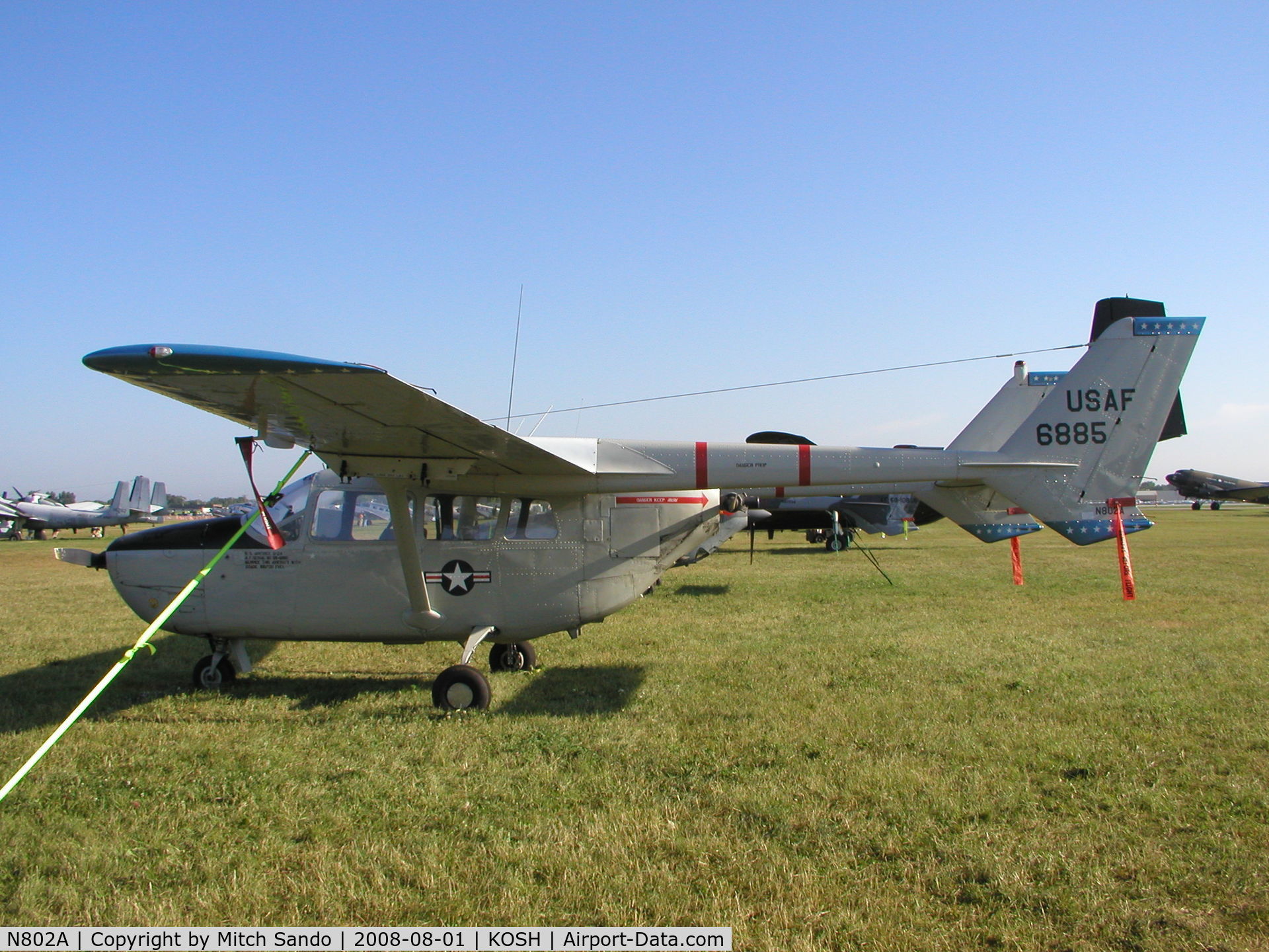 N802A, 1968 Cessna O-2A (M337B) Super Skymaster Super Skymaster C/N 337M-0174, EAA AirVenture 2008.