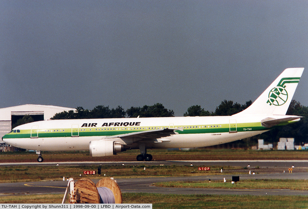 TU-TAH, 1994 Airbus A300B4-605R C/N 744, Ready for take off rwy 23