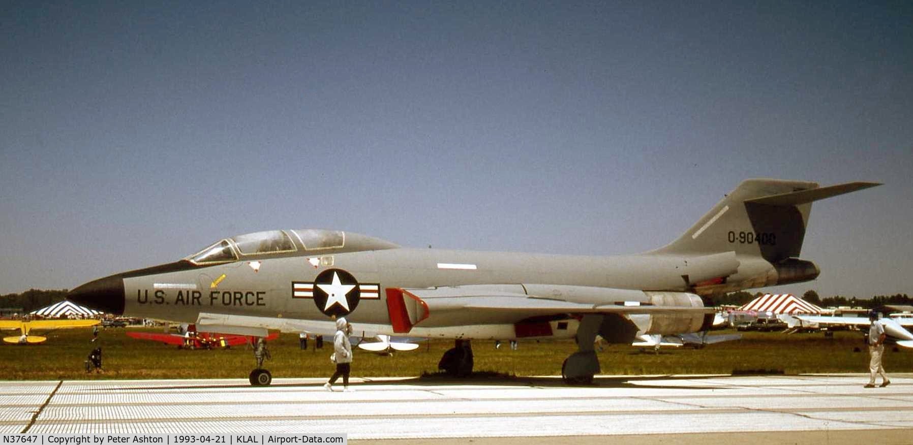 N37647, 1959 McDonnell F-101F Voodoo C/N 724, Sun 'n' Fun 1993