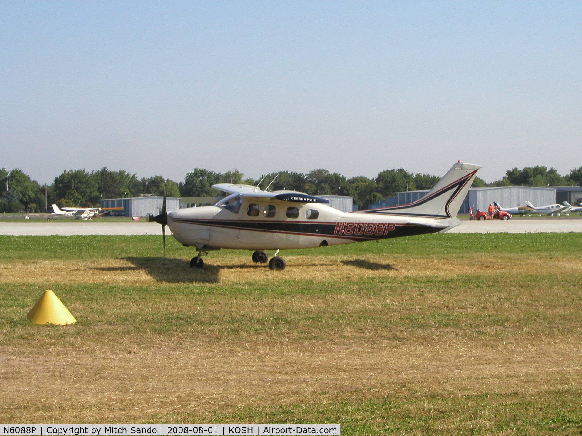 N6088P, 1978 Cessna P210N Pressurised Centurion C/N P21000141, EAA AirVenture 2008.