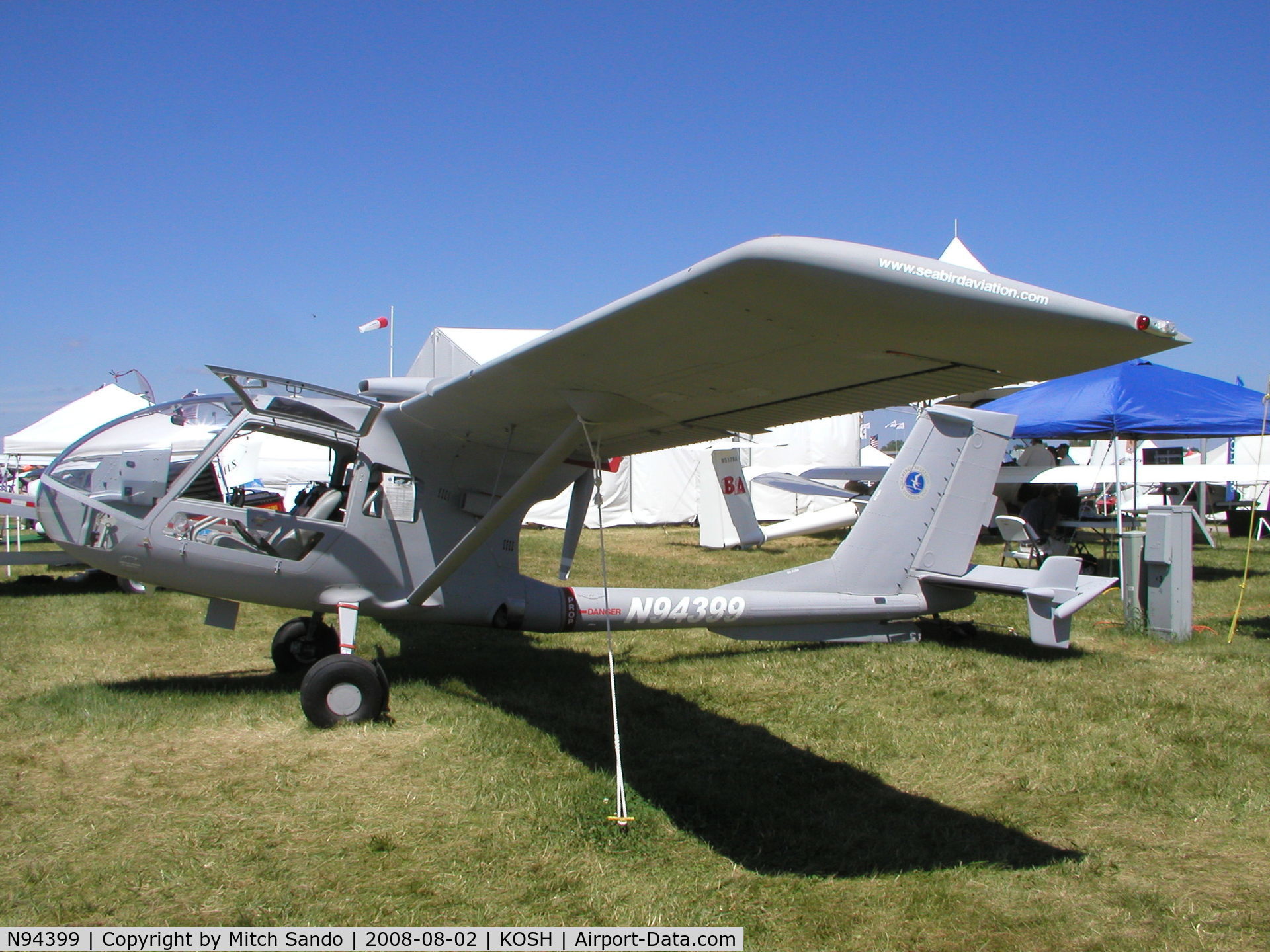 N94399, 2006 Seabird Aviation SB7L-360A Seeker C/N 070009, EAA AirVenture 2008.