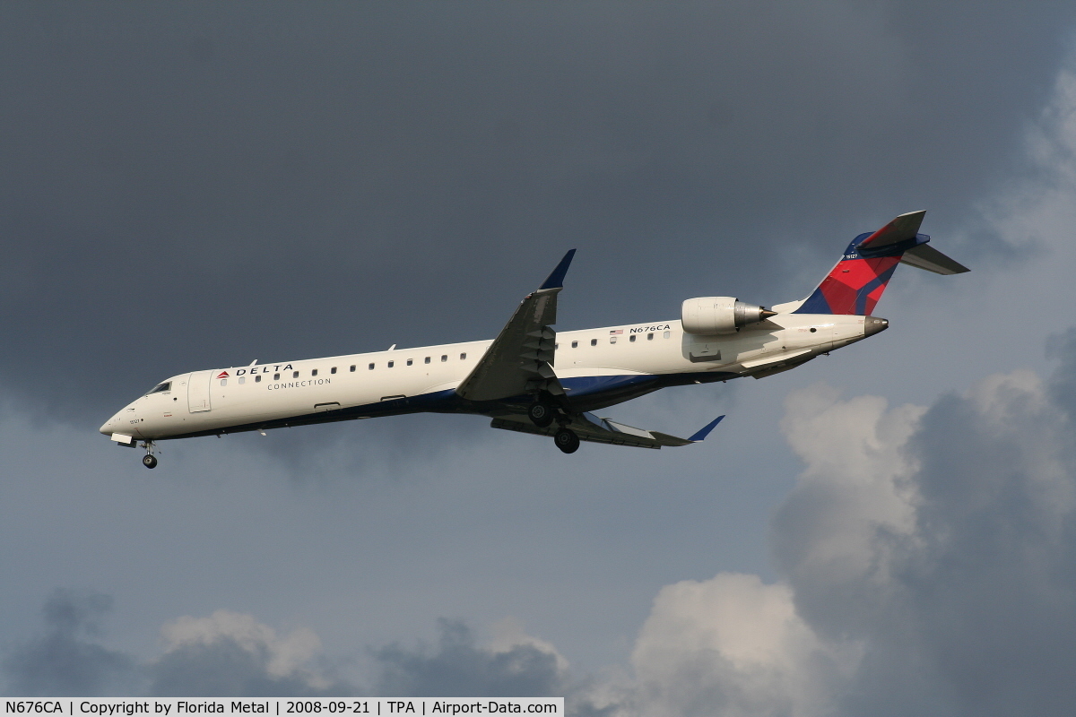 N676CA, 2007 Bombardier CRJ-900ER (CL-600-2D24) C/N 15127, Comair CRJ-900