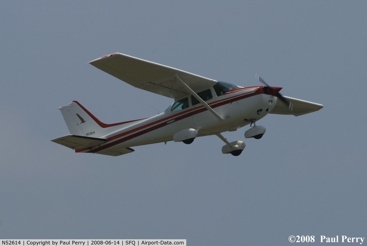N52614, 1980 Cessna 172P C/N 17274563, Getting a move on