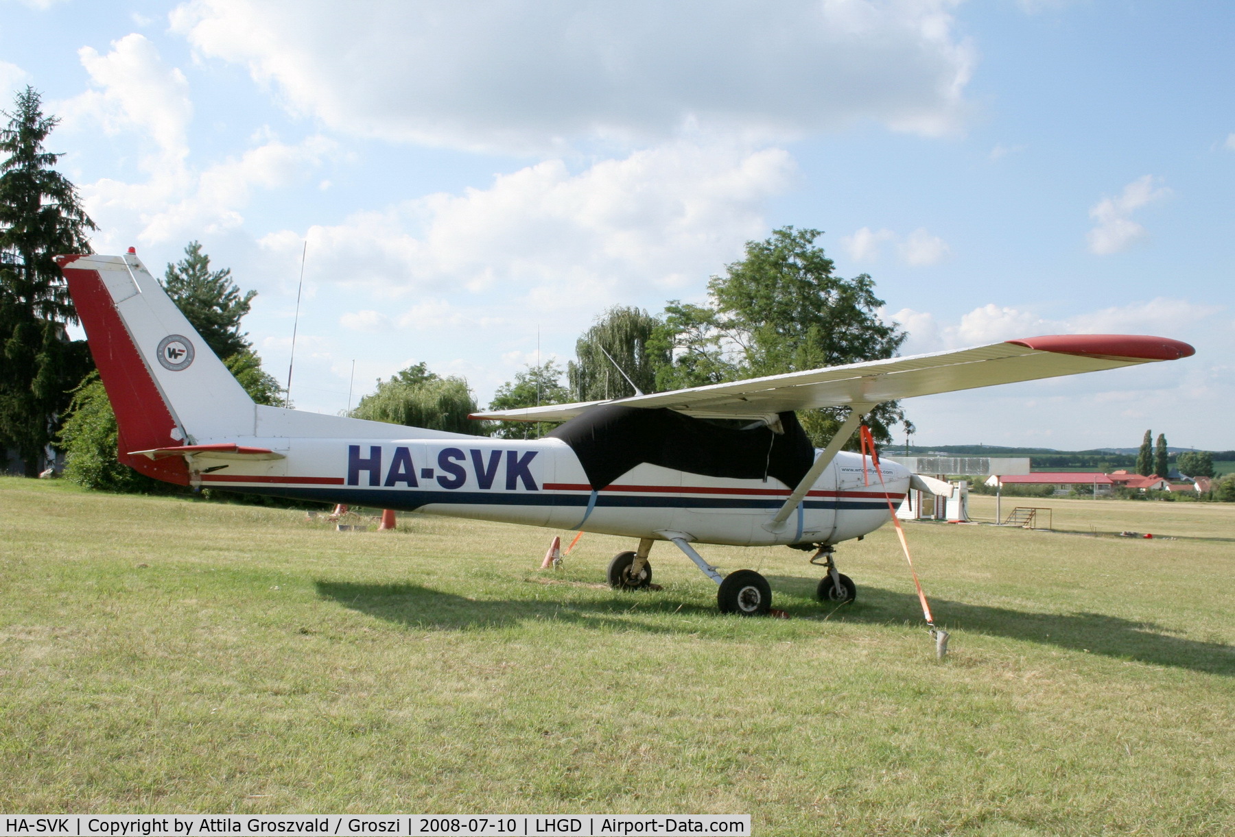 HA-SVK, 1976 Cessna 150M C/N 15078133, Gödöllö Airport / LHGD Hungary