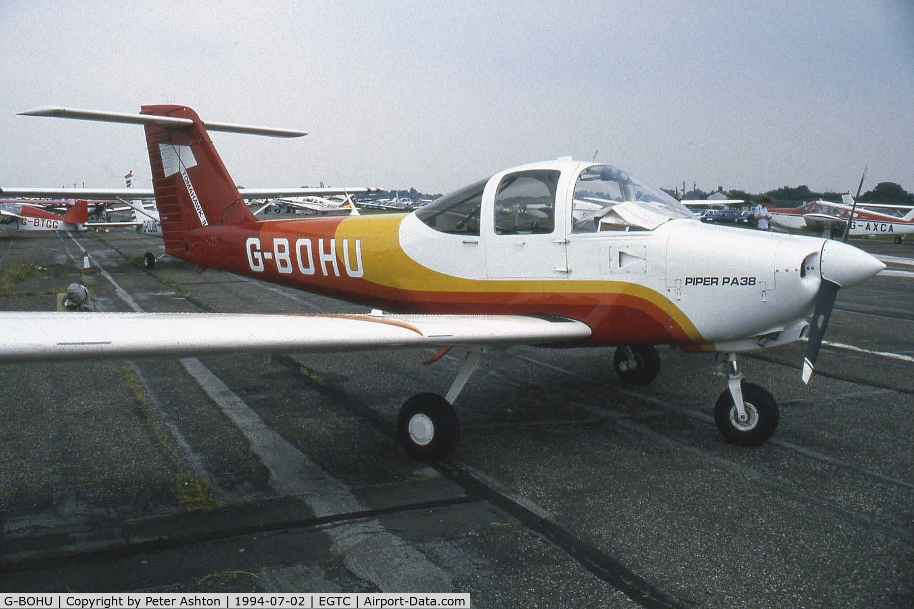 G-BOHU, 1980 Piper PA-38-112 Tomahawk Tomahawk C/N 38-80A0031, PFA Rally 1994