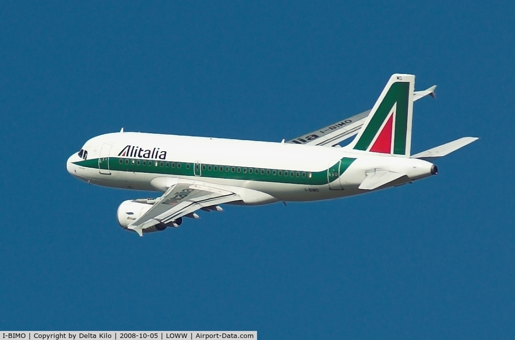 I-BIMO, 2002 Airbus A319-112 C/N 1770, Alitalia