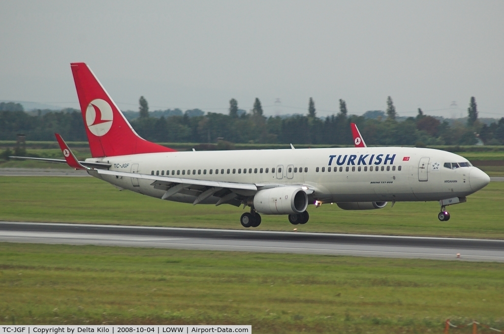 TC-JGF, 2002 Boeing 737-8F2 C/N 29790, Turkish Airlines
