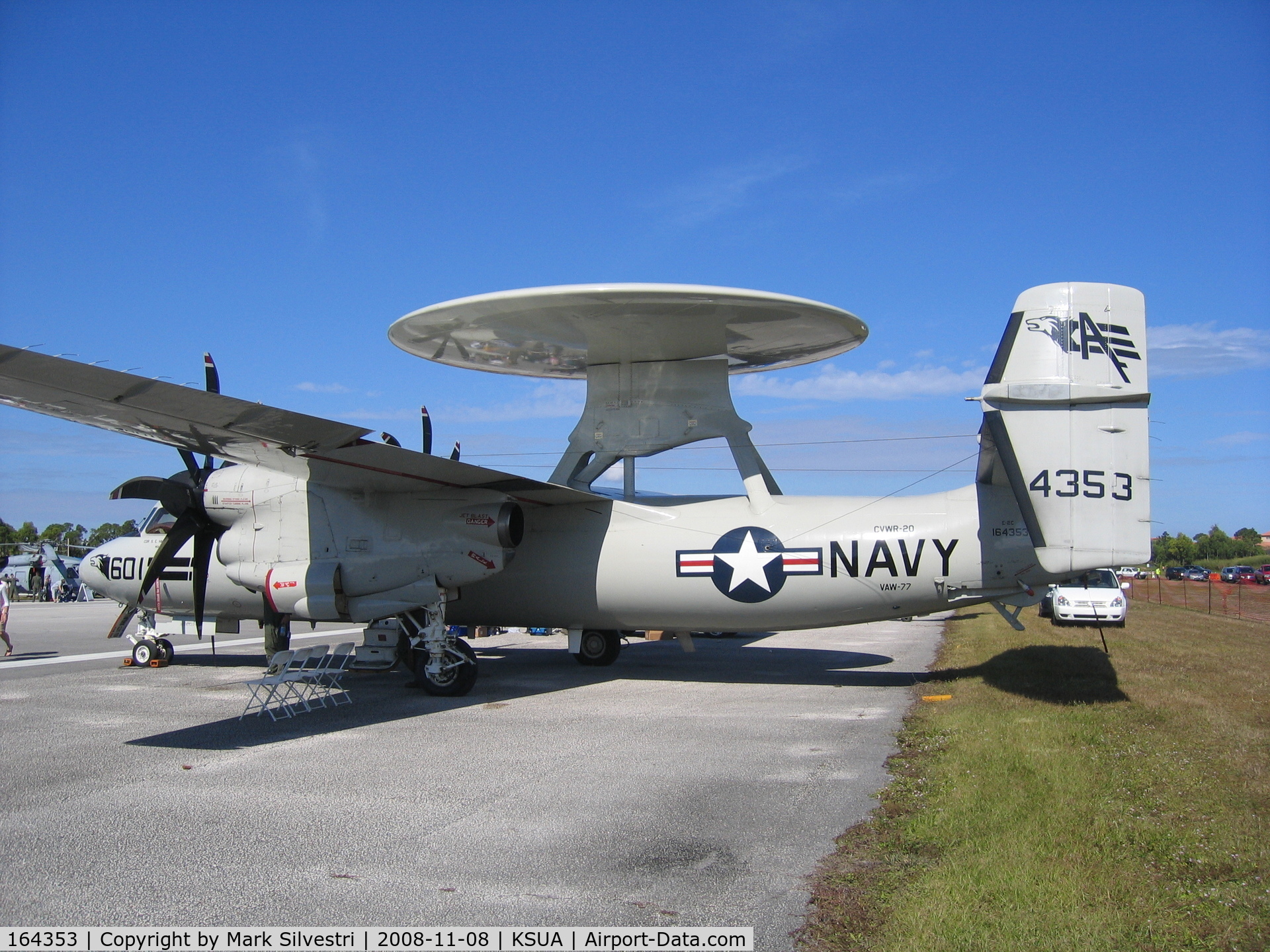 164353, Grumman E-2C Hawkeye Group 2 C/N A146, 2008 Stuart, FL Airshow