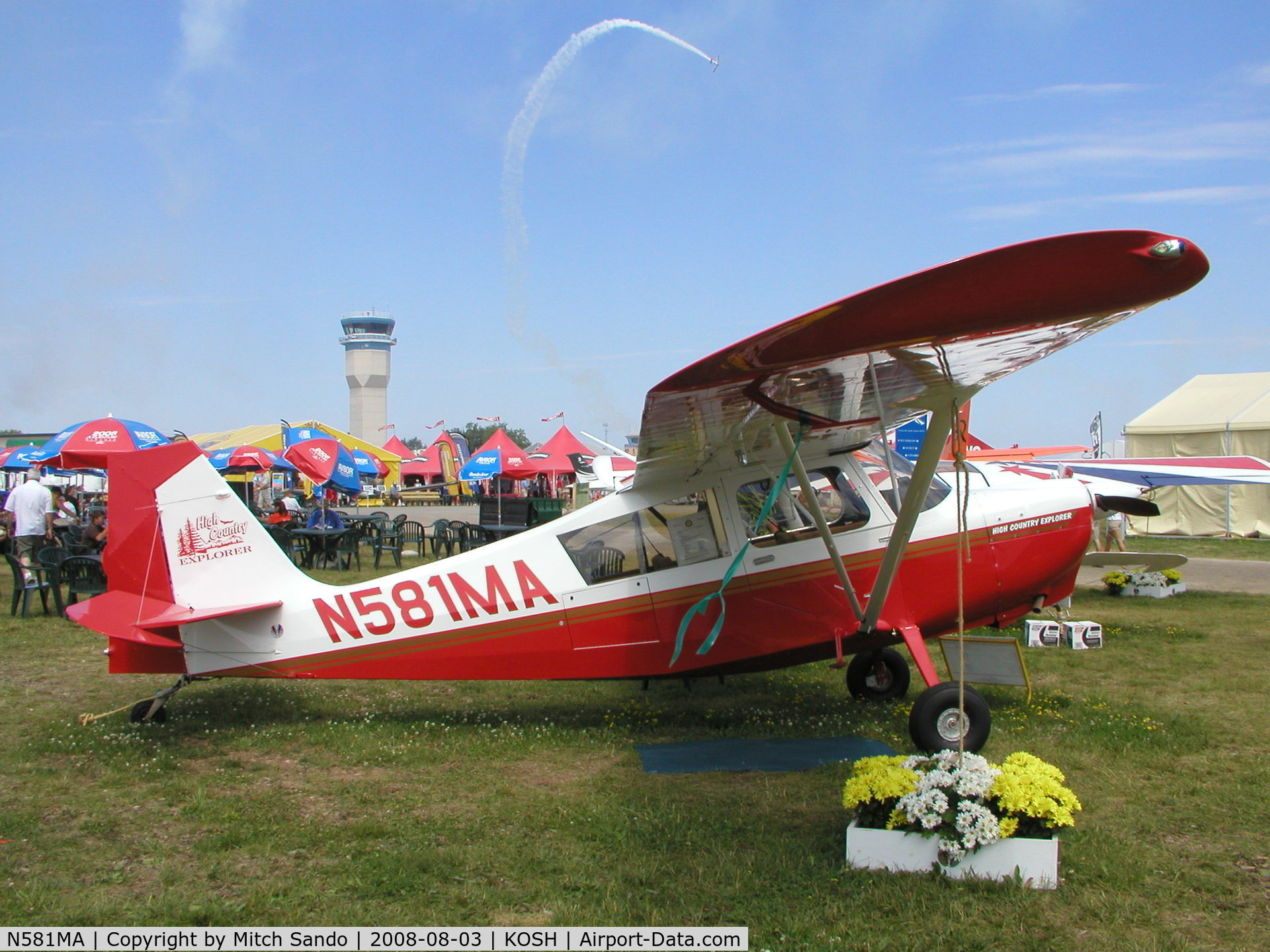 N581MA, 2008 American Champion 7GCBC High Country Explorer C/N 1449-2008, EAA AirVenture 2008.