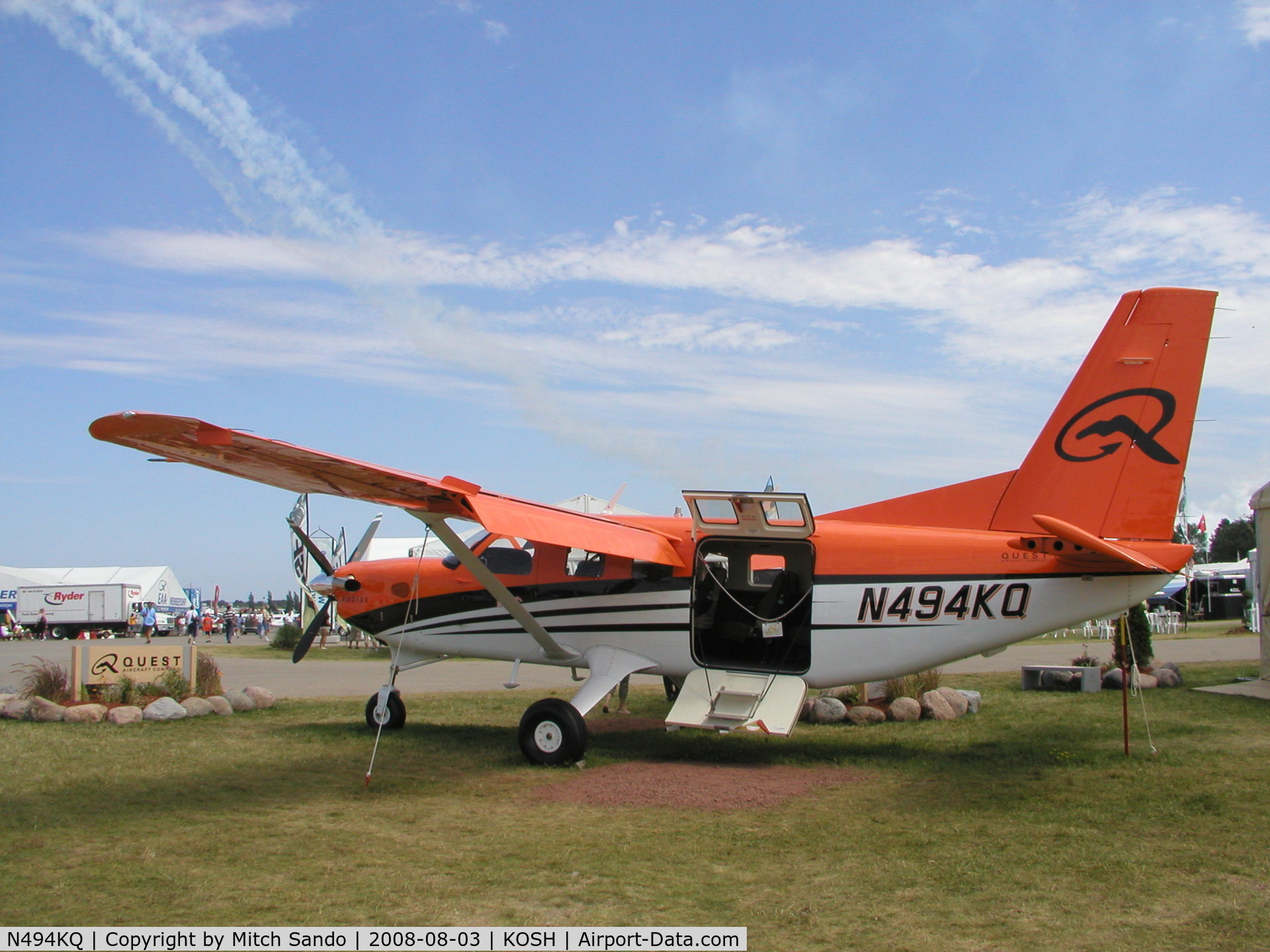 N494KQ, 2008 Quest Kodiak 100 C/N 100-0004, EAA AirVenture 2008.