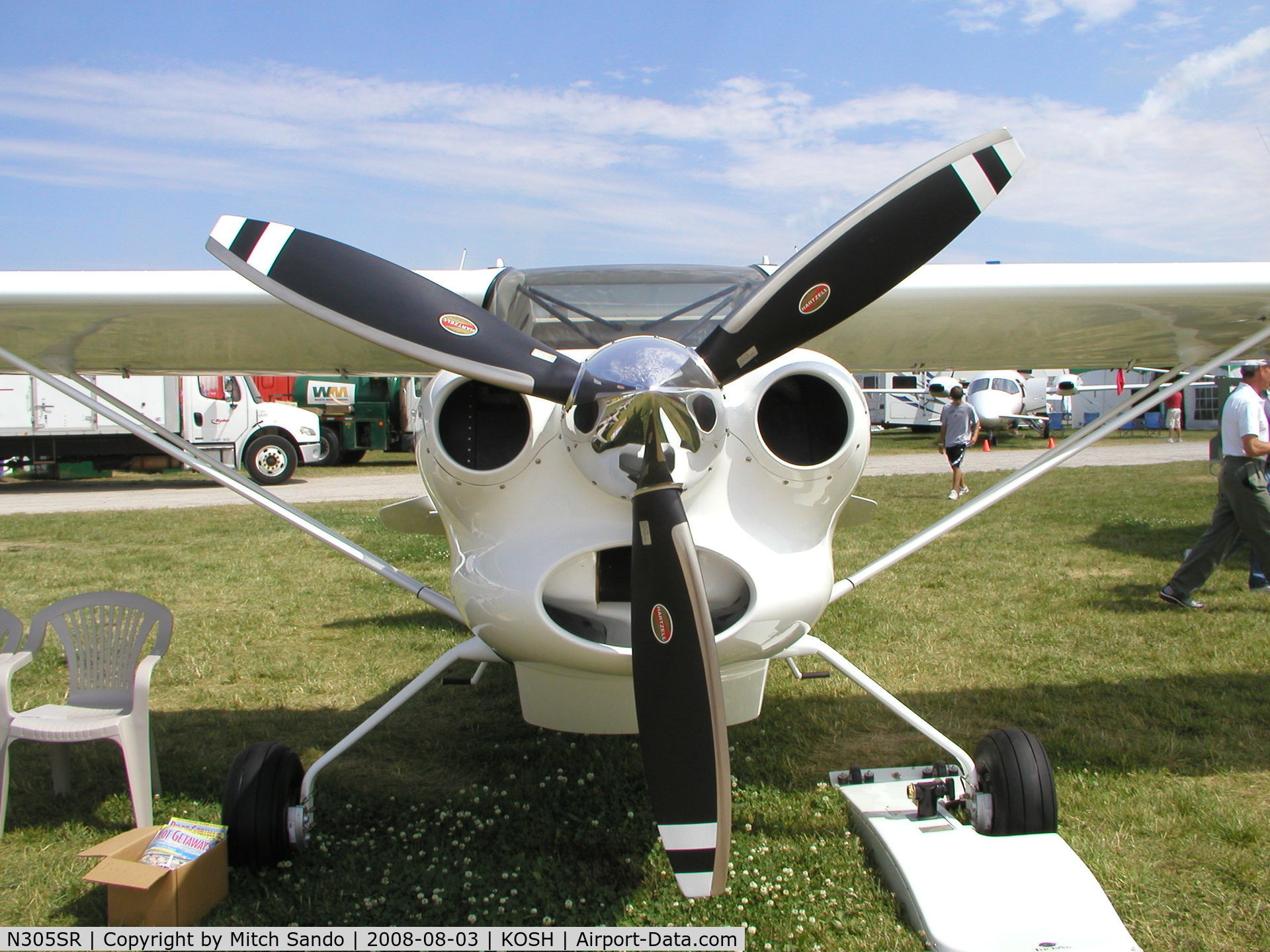 N305SR, 2007 Maule M-9-230 C/N 44001C, EAA AirVenture 2008.