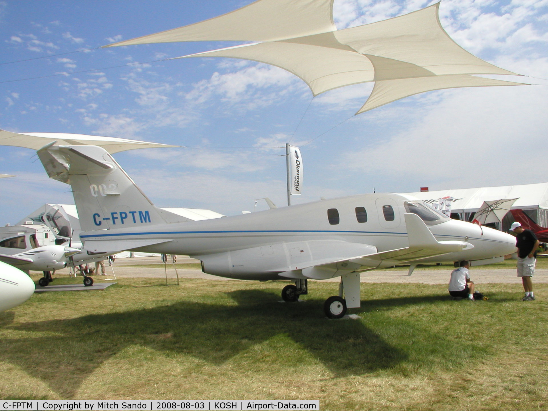 C-FPTM, 2007 Diamond D-JET C/N DJ1 - 0002, EAA AirVenture 2008.