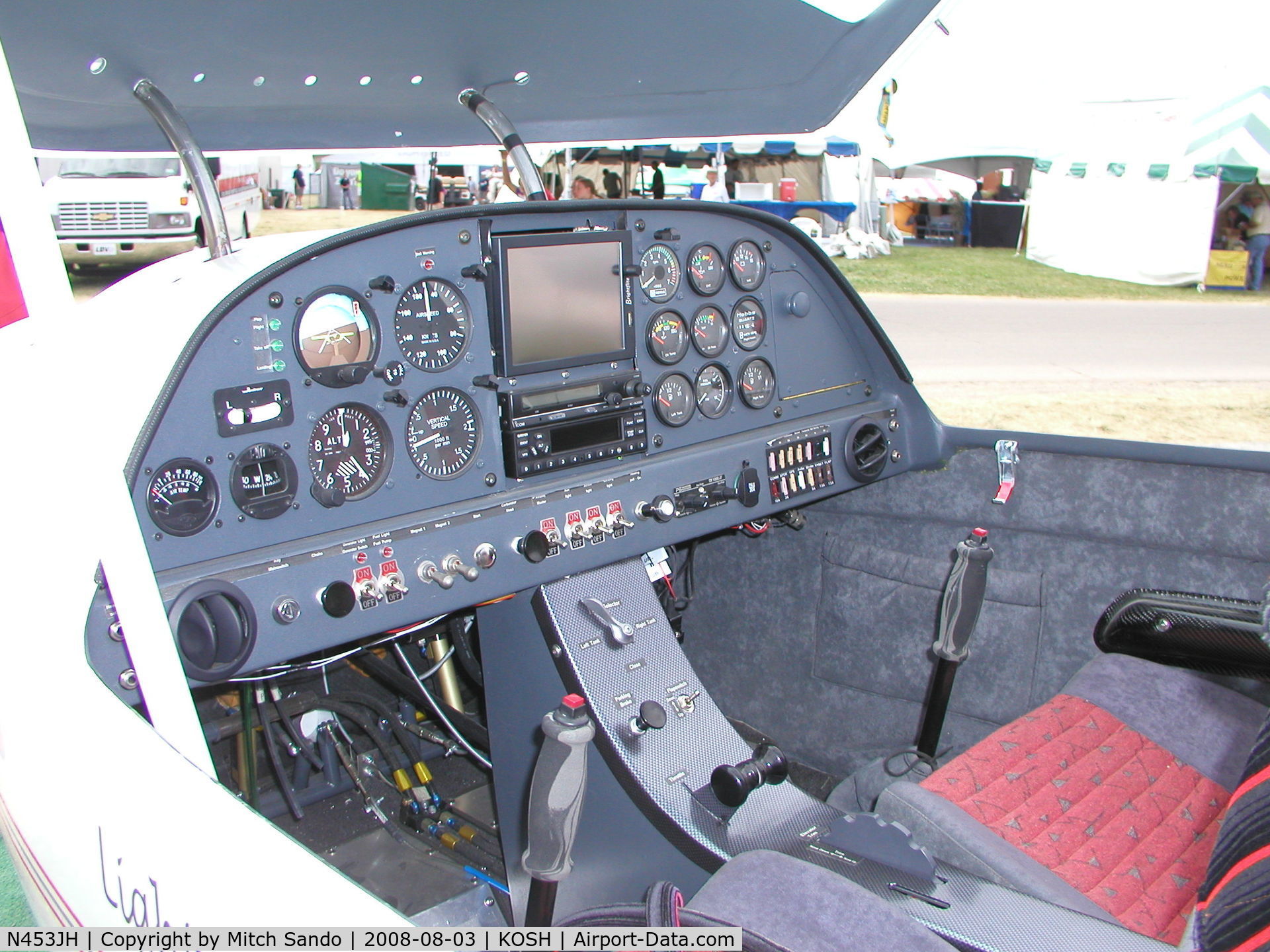 N453JH, Flaming Air FA-04 Peregrine C/N FA 04-0108, EAA AirVenture 2008.